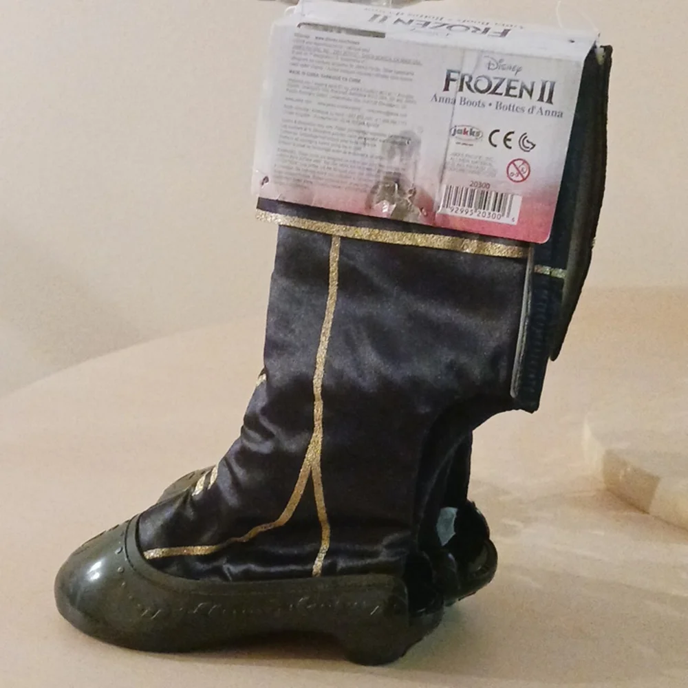Disney Frozen 2 Princess Anna Dress Up Costume Boots